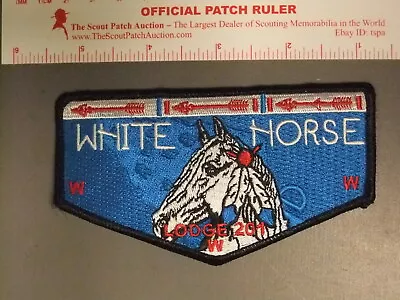 Boy Scout OA 201 White Horse Vigil Flap 0817MM • $9.99