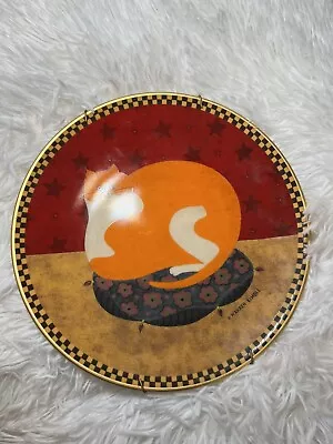 VTG LE 1994 Lenox Warren Kimble Cat Plate #3  Fat Cat” • $3