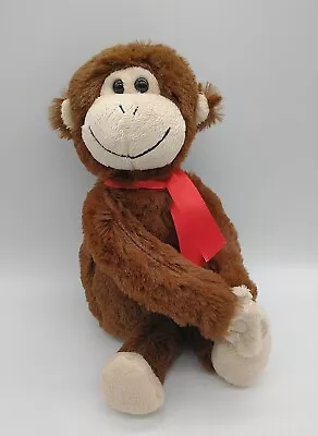 Monkey Stuffed Animal Cute And Clean Plush Toy Monkey Doll With Connecting Hands • $8.95