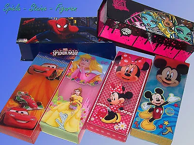 £4.01 • Buy Pencil Box Cover Case Spider Man Monster High Disney Cars Mickey Minnie Mouse