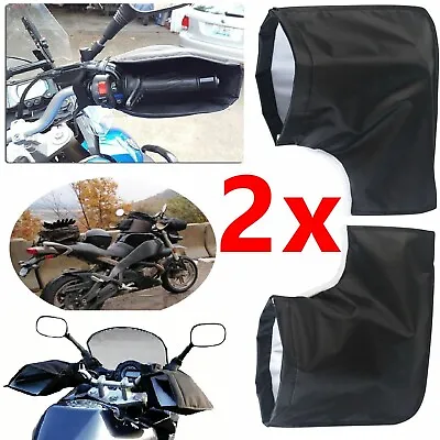 2x Cycling Gloves Windproof MTB Road Bike Handlebar Mittens Hand Warmer Cover • $18.94