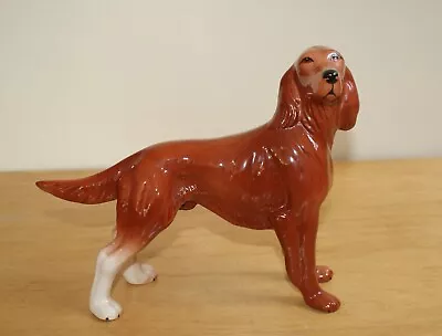 Collectable Vintage MELBA Ware Irish Setter Dog Figurine • £19