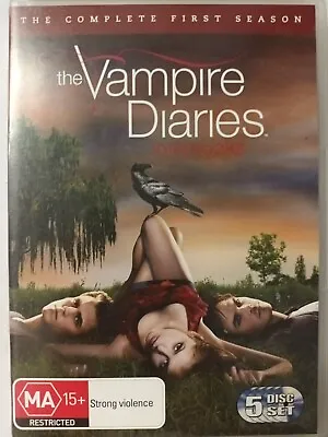 The Vampire Diaries Season 1 Complete Set DVD Region 4 PAL Free Post Ch111 • $6.23