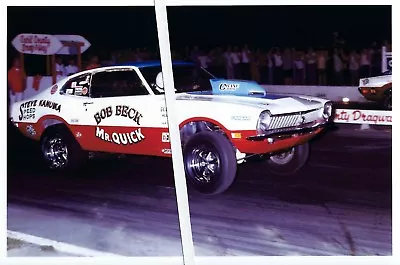 1970's Drag Racing-Bob Beck's  MR. QUICK  Vs Sam Auxier-1970 427 SOHC Mavericks • $2.50