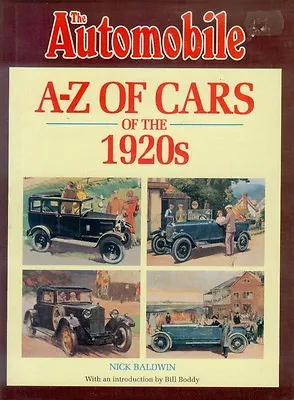 = A - Z Of Cars 1920s = • £36.03