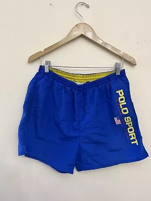 Vintage 90s Polo Sport Nylon Shorts  • $30