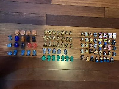 90 Assorted BULK Lot Of Woolworths Ooshies Marvel Disney Lion King Star Wars Etc • $35