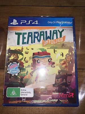 Tearaway Unfolded (sony Ps4 Game  G) (p160934-17 A) • $12.99