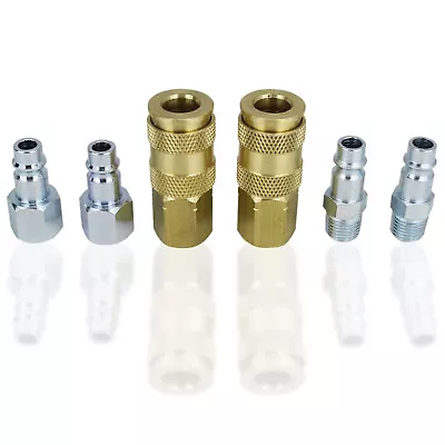 Milton S-217 V Style European Interchange Air Coupler And Plug Kit 1/4  NPT • $24.49