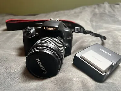 Canon EOS 1000D / Rebel XS 10.1MP Digital SLR Camera - Black (Kit W/ EF-S IS... • £125