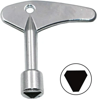 £6.52 • Buy 2PCS Triangle Key Utility Service Key Gas Electric Elevator Emergency Lift Door
