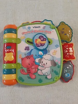 VTech Rhyme And Discover Book - Electronic Book Fun & Educational W/Batteries • $7.49