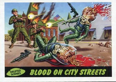 Mars Attacks Heritage Deleted Scenes Chase Card #4 • £0.99