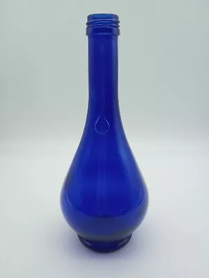 Vintage Acqua Della Madonna Cobalt Blue Water Bottle • $14.99