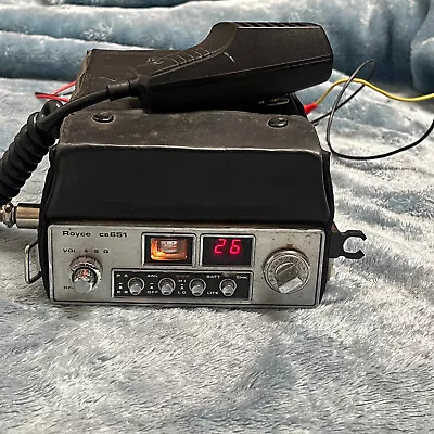 Royce CB651 CB Radio W/ Portable Motorcycle Battery UNTESTED AS-IS • $29.99