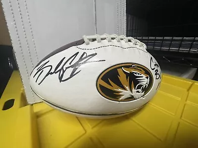 Brady Cook Signed Football Missouri Tigers Mizzou Auto Beckett Cotton Bowl Mvp • $149.99