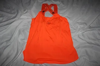 Adidas By Stella McCartney Truepurpose Loose Running Training Tank Top Orange S • $45