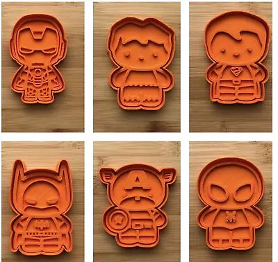 £5.55 • Buy Super Heroes Cookie Cutter Sugarcraft Cake Decor Fondant UK Seller