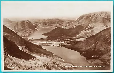 Postcard Buttermere And Crummock Water Lake District Cumbria England • £1.21