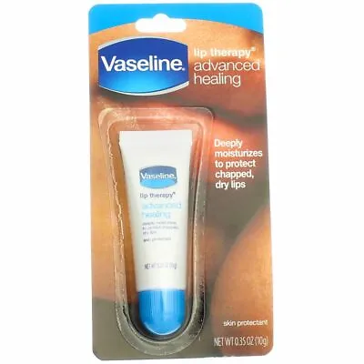 Vaseline Lip Therapy Advanced Formula 0.35 Oz ( Pack Of 3) • $12.69