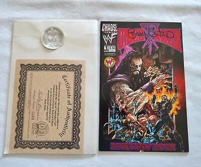 1999 Chaos Comics Undertaker #1 Signed By Beau Smith With Certificate  • £5.62