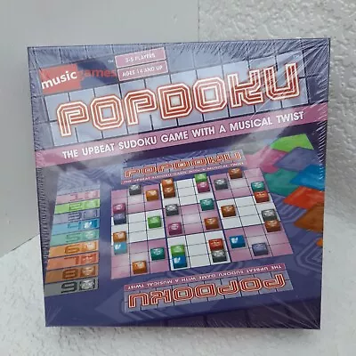 Popdoku Music Based Board Game By Music Games Brand New And Sealed. Amazing Game • £9.50