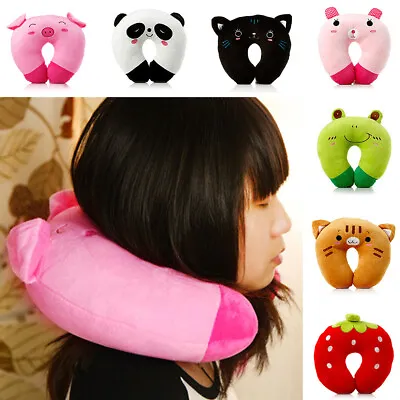 $14 • Buy Cute Toddler Baby U-shaped Neck Headrest Travel Car Seat Pillow Childs