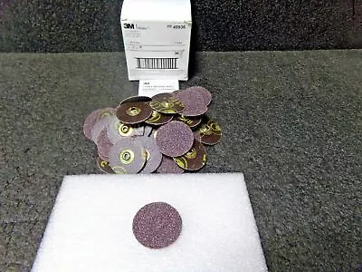 QTY: 50 3M 49936 ROLOC ABRASIVE DISC 2 In. GRIT 36 21088 • $20