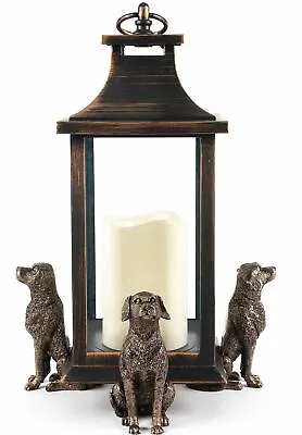 Potty Feet Labrador Dog Figures Planter Riser - Handmade Ornaments - 3pcs • $28.99