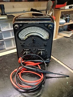 Vintage Universal Avometer Model 8 MK 4 In Nice Condition • £80