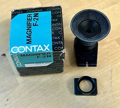Contax Eyepiece Magnifier F-2N Boxed • $10