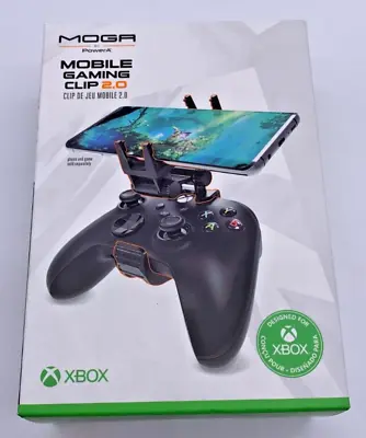 PowerA MOGA Mobile Gaming Clip 2.0 For Xbox Controllers - Black • $17.90
