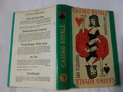 £800 • Buy Ian Fleming CASINO ROYALE 1959 J. Cape Hb + Dustwrapper JAMES BOND +more L@@K