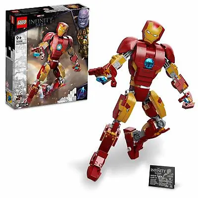 £19.99 • Buy LEGO Marvel: Iron Man Figure (76206) BRAND NEW BOXED 