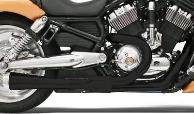 Bassani Xhaust Road Rage Short Megaphone Exhaust System Harley Davidson V-Rod • $868.95