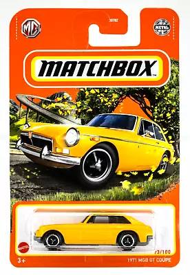 2022 Matchbox #73 1971 MGB GT Coupe BRONZE YELLOW | FSC • $1.49