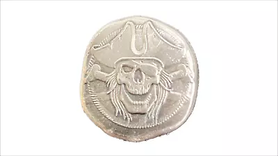 Hayleybug Mint Pirate Nugget 1/2 Ozt 999 Fine Silver • $19.63