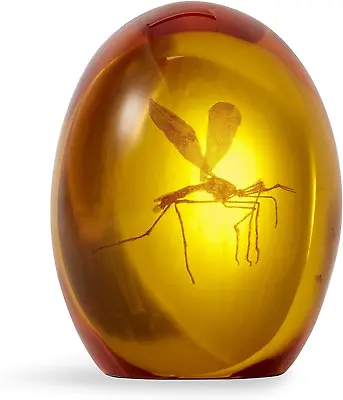 Jurassic Park Mosquito In Amber Resin Prop Replica | Official Jurassic Park Coll • $51.91