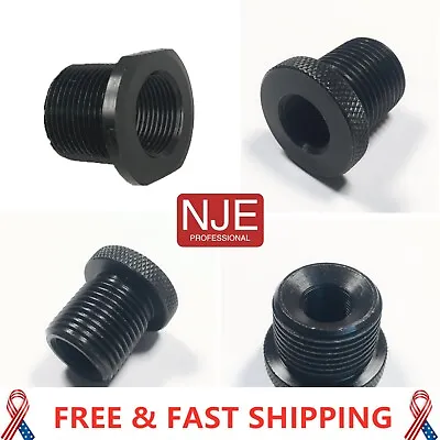 4 Pack Steel Thread Adapter Convert 1/2x28 To 5/8x24.3/4x16.13/16X16.3/4 NPT • $12.74