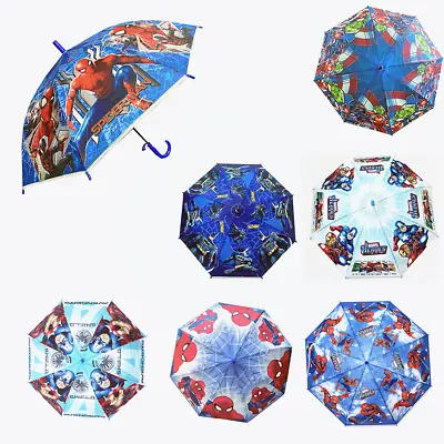 $17.49 • Buy 83cm HEROS Children Kids Colourful Auto Open Umbrella Gift Rain Wind