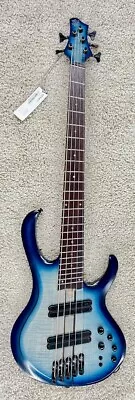 Ibanez BTB705LMCTL 5-String Electric Bass Guitar Cosmic Blue Starburst Low Gloss • $1199.99