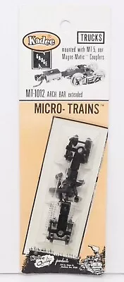 Kadee Micro Trains MT-1012 Arch Bar Trucks Extended With MT-5 Couplers N Scale • $8.95