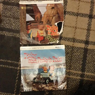 £5.30 • Buy Pinky & Perky Out West EP 7  EP 1962 & Pals EP 1962 SEG 8152&8201 Fair Condition