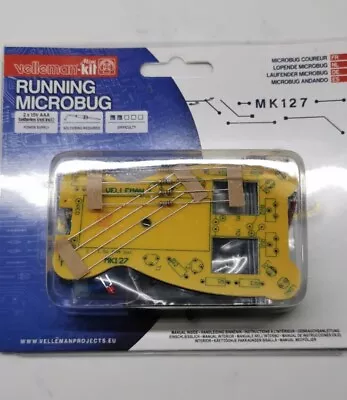 VELLEMAN KIT - MK127 RUNNING Microbug Electronics Teach And Learn Soldering  • £9.99