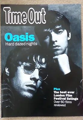 Oasis Time Out Original 90's Promo Street Poster. • £26