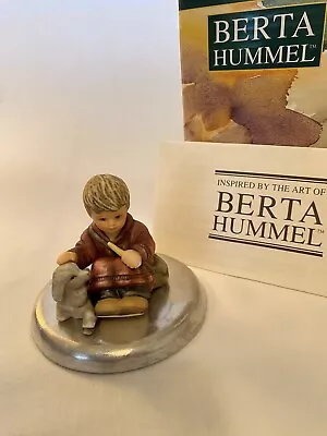 Shepherd Boy Sitting W/Lamb - Boxed Berta Hummel Miniature Nativity • $22.99