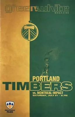 Portland Timbers 'Green & White' MLS Soccer/Football Program Volume 7 Issue 8 • $6.99