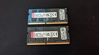 £80 • Buy Kingston Fury Impact 64GB Laptop RAM 2x32GB 3200MHz KF432S20IBK2/64