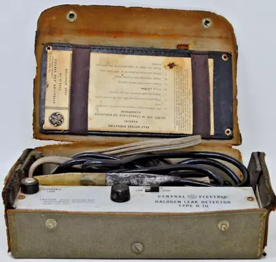 GE General Electric Yokogawa Type H10 Halogen Refrigerant Leak Detector With Box • $44.99