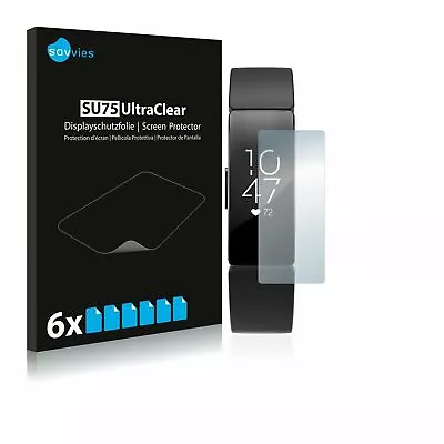 6x Transparent ULTRA Clear Screen Protector For Fitbit Versa Special Edition  • $22.79